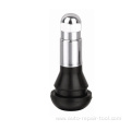 Chromed Snap-in Tubeless Tire Valve TR413C